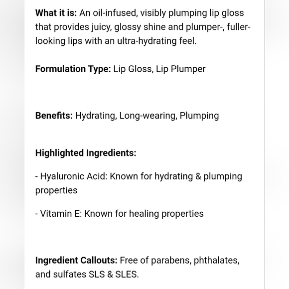 YSL Loveshine Plumping Lip Oil Gloss 44 Mini 0.04 fl.oz. - Picture 5 of 5